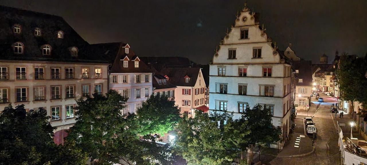 Appartement Grenier A Sel Gentleman Colmar Bagian luar foto