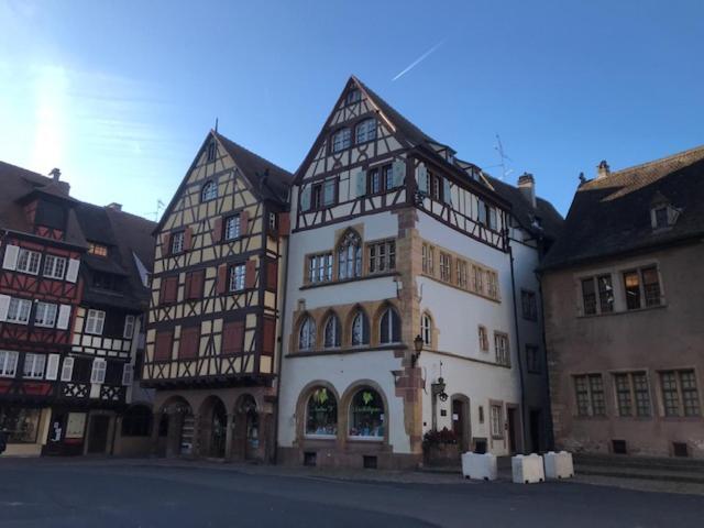 Appartement Grenier A Sel Gentleman Colmar Bagian luar foto