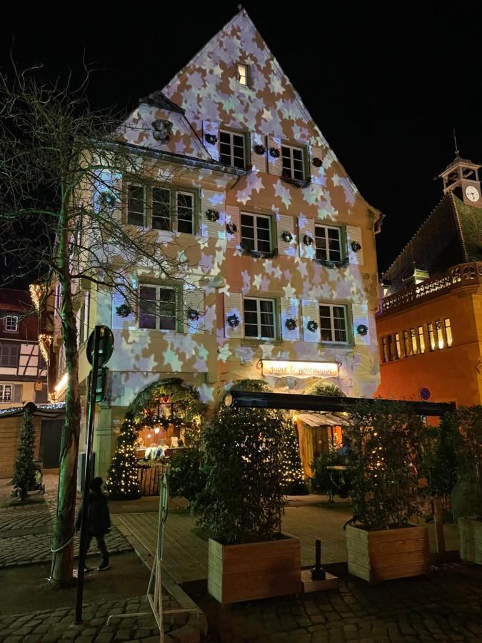 Appartement Grenier A Sel Gentleman Colmar Bagian luar foto